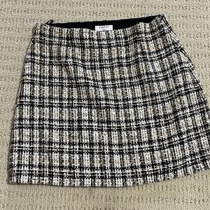 aritzia tweed skirt